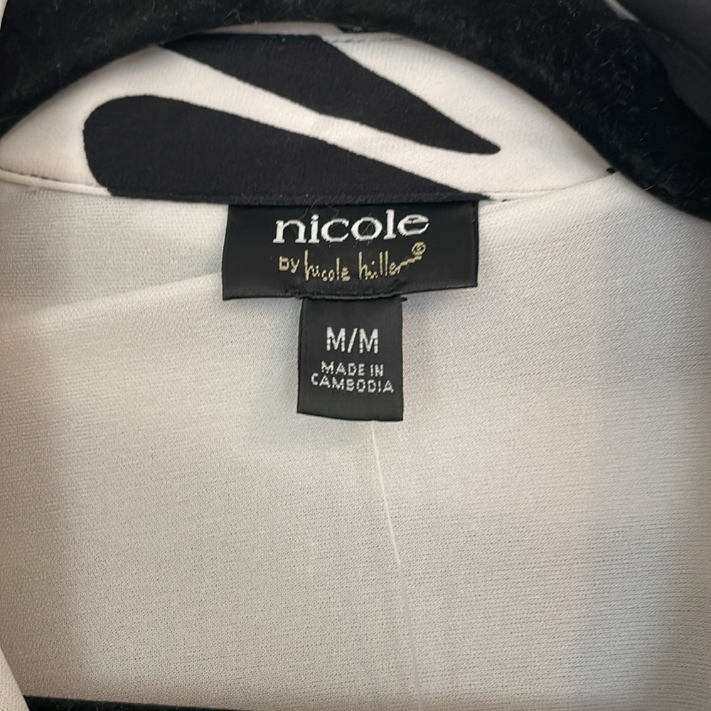 Nicole Miller Patterned Collared Shift Dress NWT … - image 5